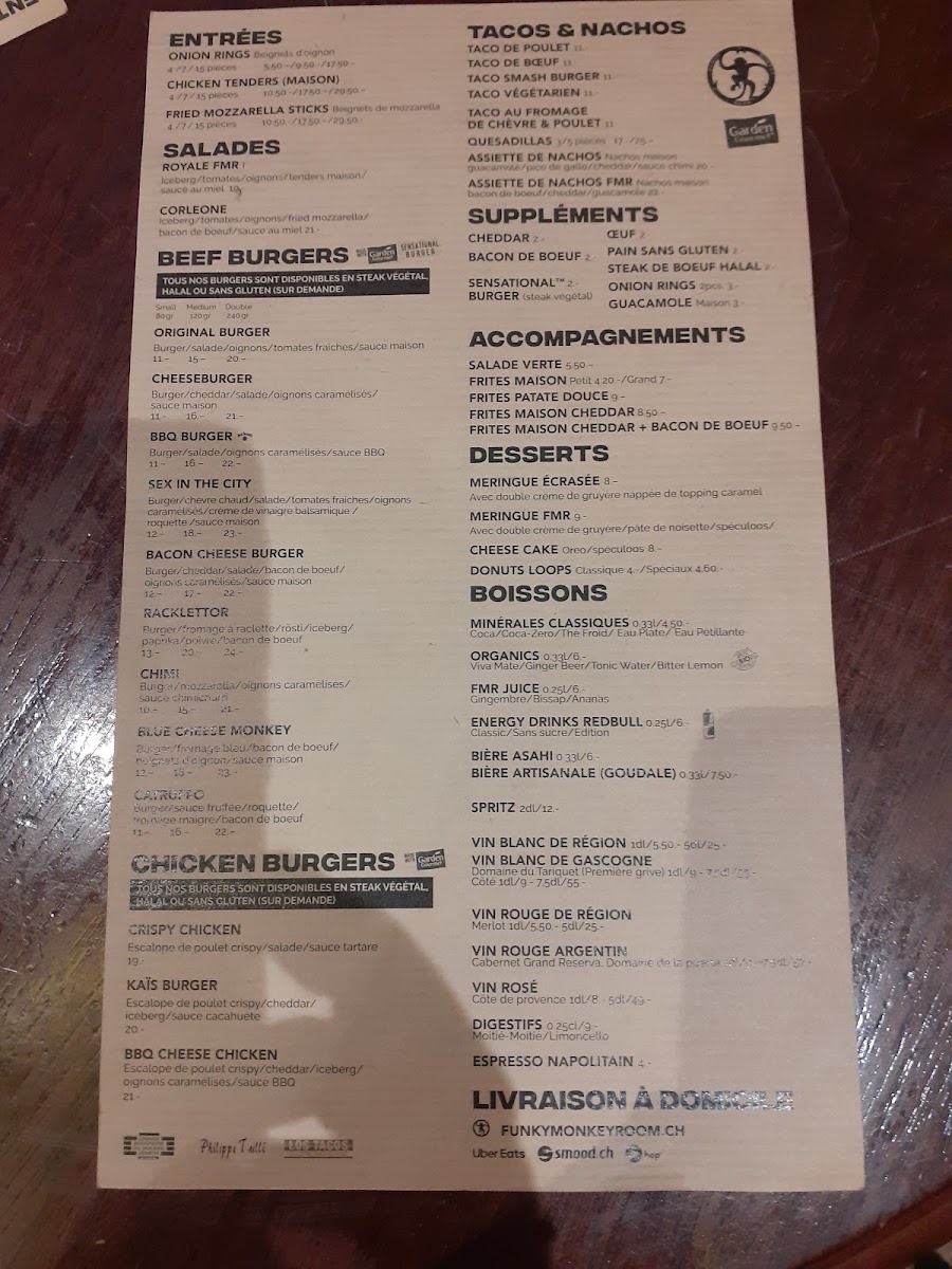 Menu Fmr Funky Monkey Room-2